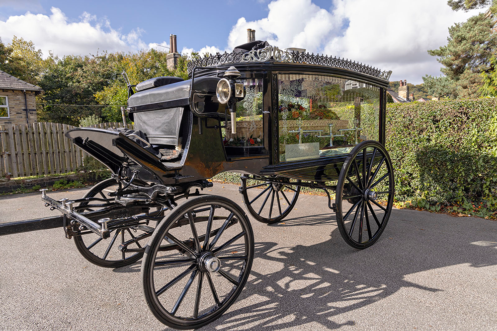 Horse Drawn Funeral Carraige