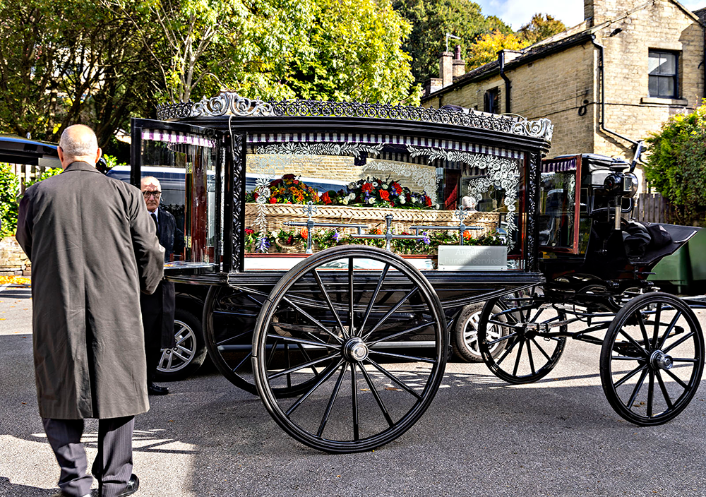 Horse Drawn Funeral Carraige